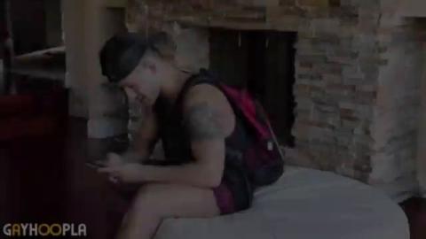 shawn again - alpha jock - staged gay porn