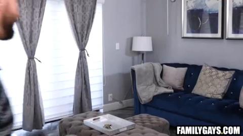 shawn again - stepdad gets a massage - gay staged porn