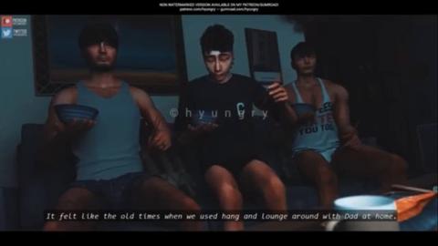 Yaoi - by Hyungry #gayanimation #gayanime #yaoicum #Animegay #야오이 #ヤオイ #3dga...