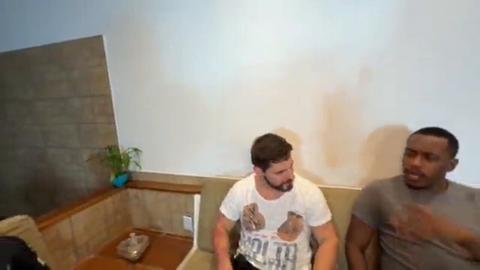 shawn again - all Infront of his wife - gay porn